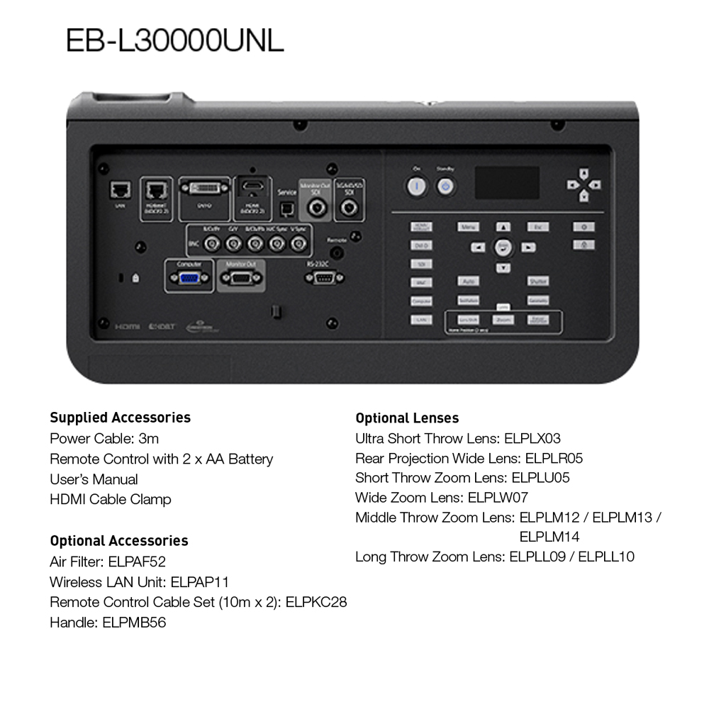 Epson EB-L30000UNL รูปที่ 3